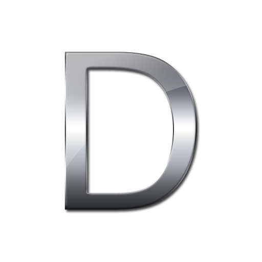 Letter D Transparent PNG Image