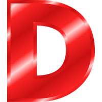 Letter D PNG