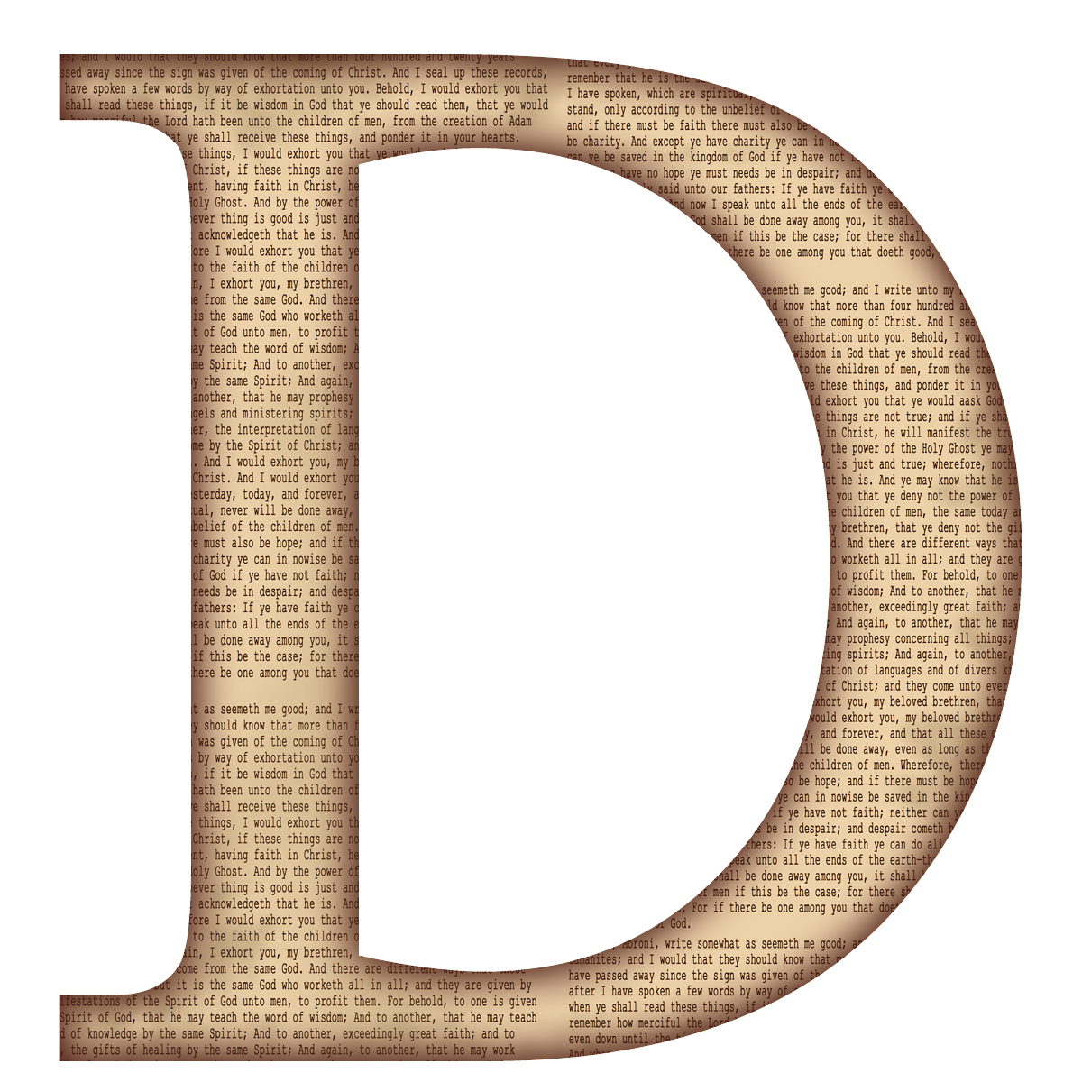 Letter D Transparent PNG Image
