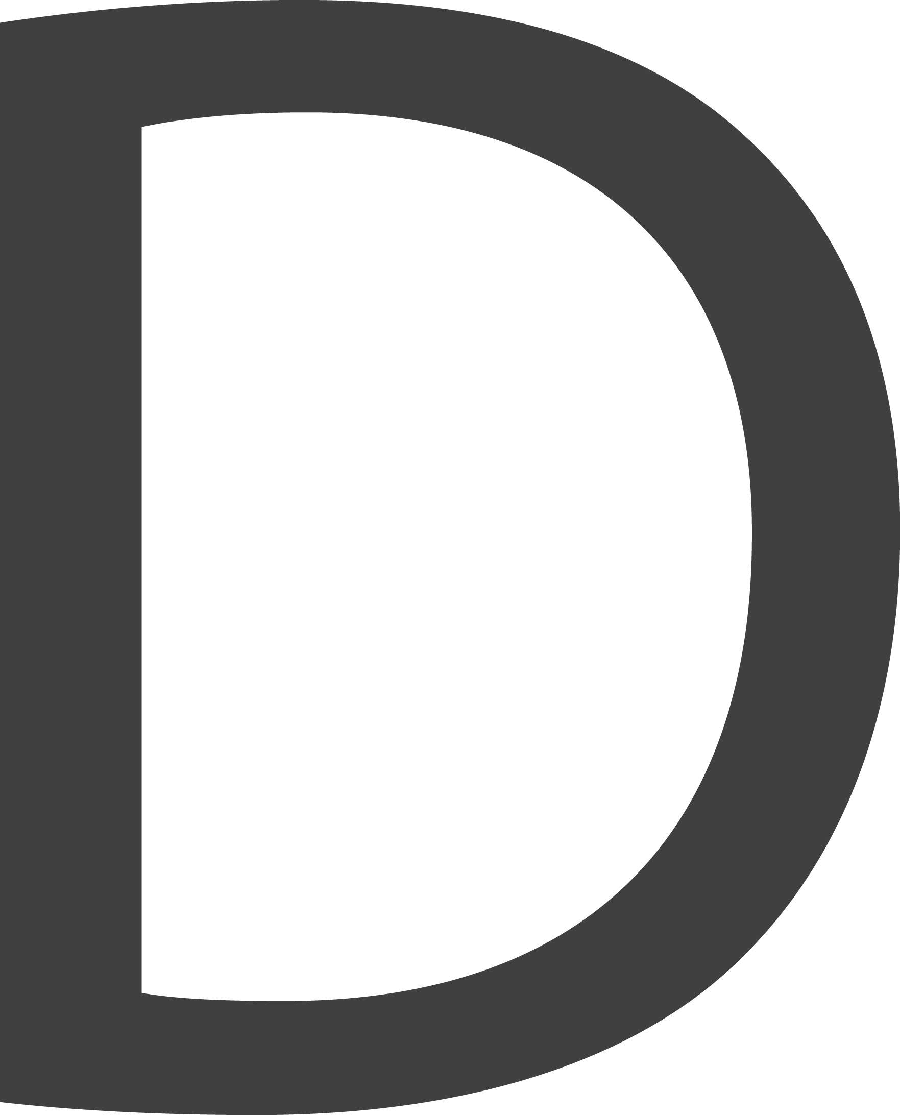 Letter D Transparent PNG Image