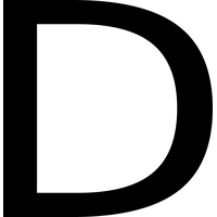 Letter D PNG