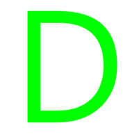 Letter D PNG