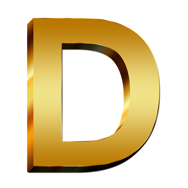 Letter D Transparent PNG Image