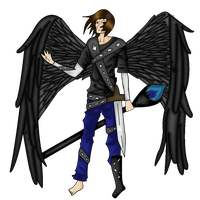 Dark Angel Transparent PNG Image