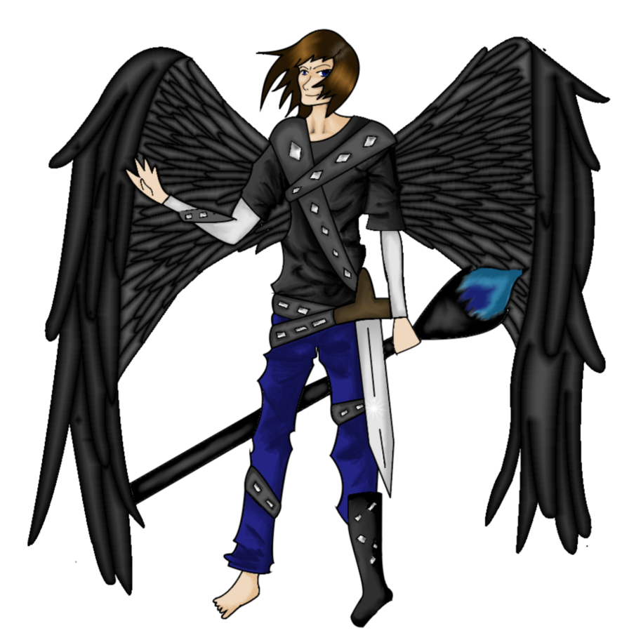 Dark Angel Transparent Transparent PNG Image