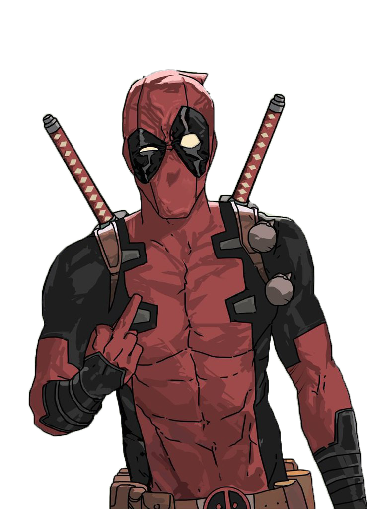 Television Superhero Show Movie Others Deadpool Drawing PNG Image