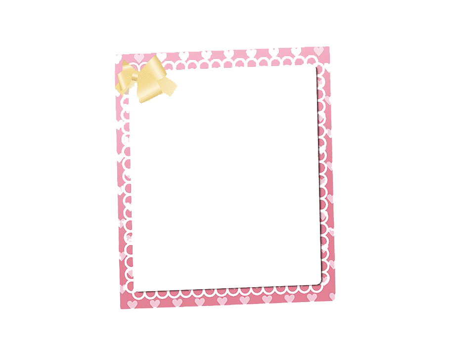 Pink Frame Square Download HD PNG Image