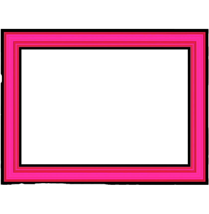 Pink Frame Square PNG Download Free PNG Image