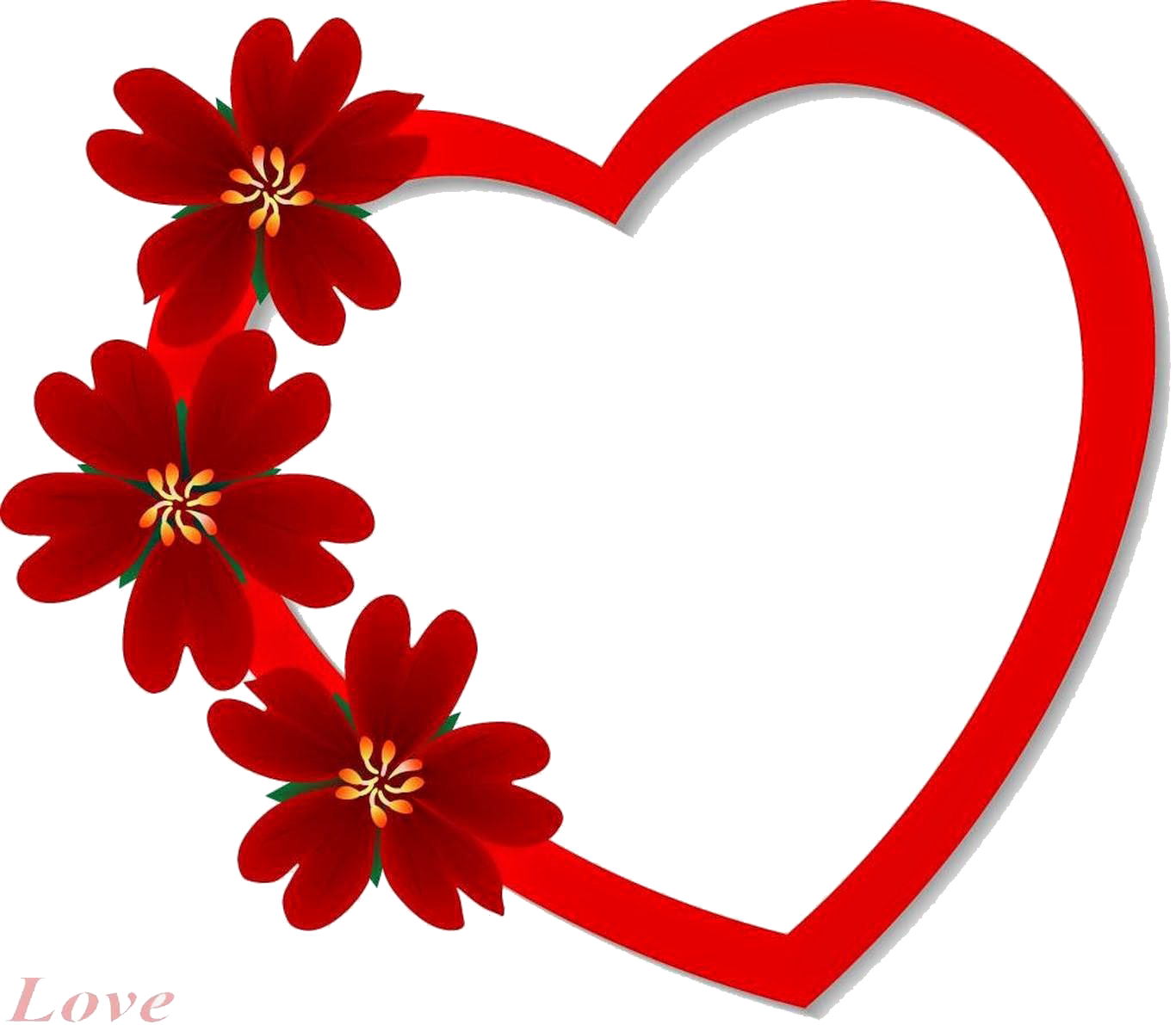 Heart Frame Free Photo PNG Image