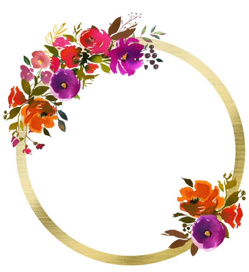 Watercolor Floral Frame Flower Download HQ PNG Image