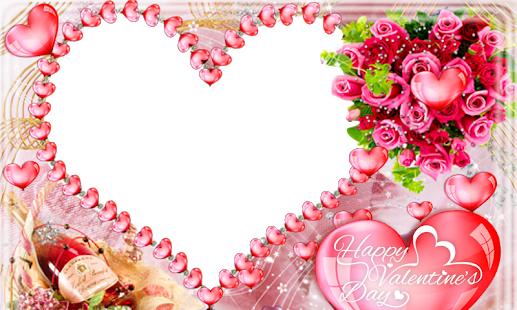 Heart Frame Pic Valentine Free Download PNG HQ PNG Image