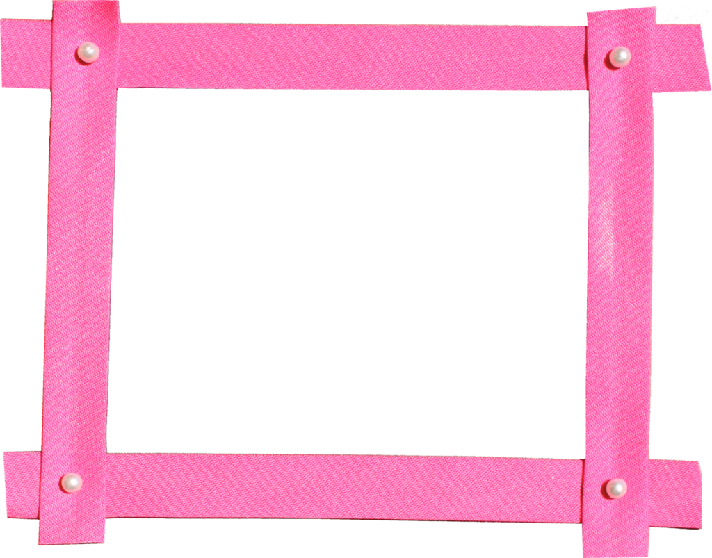 Pink Frame Square Free Clipart HQ PNG Image