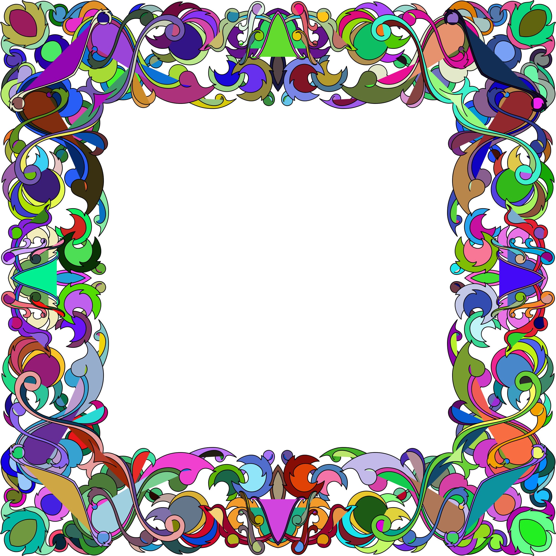Abstract Frame Free Clipart HQ PNG Image