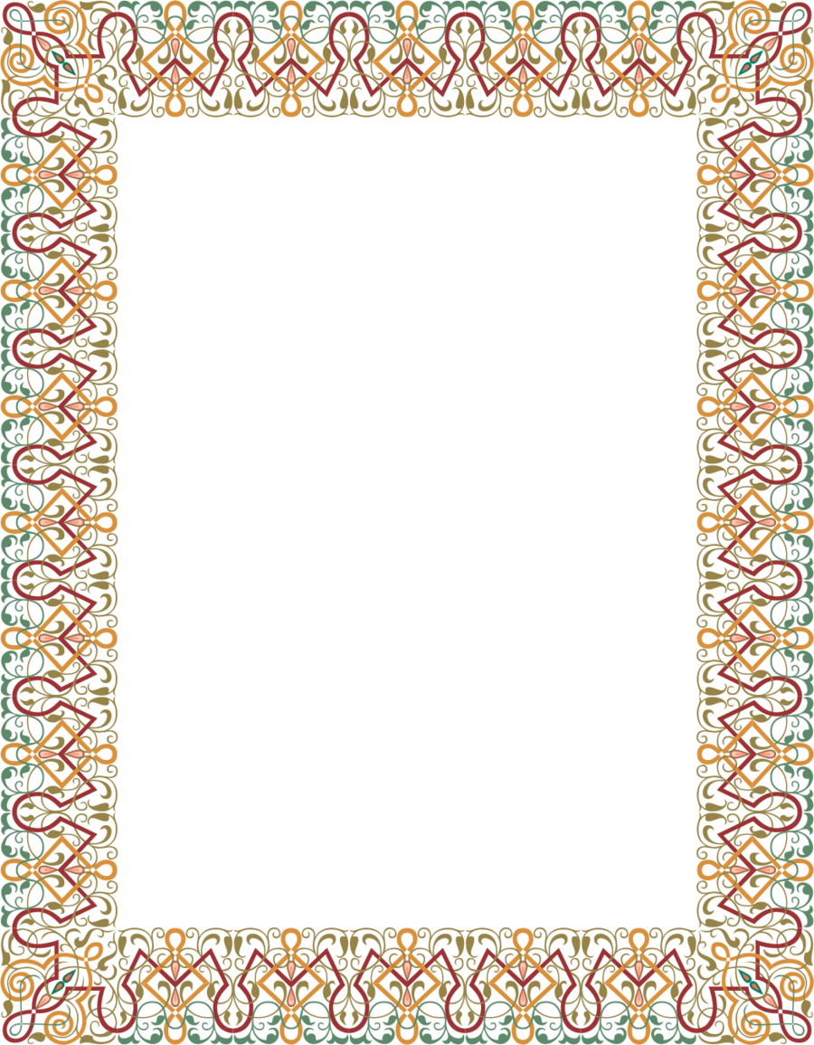 Antique Border Rectangle Free Transparent Image HQ PNG Image