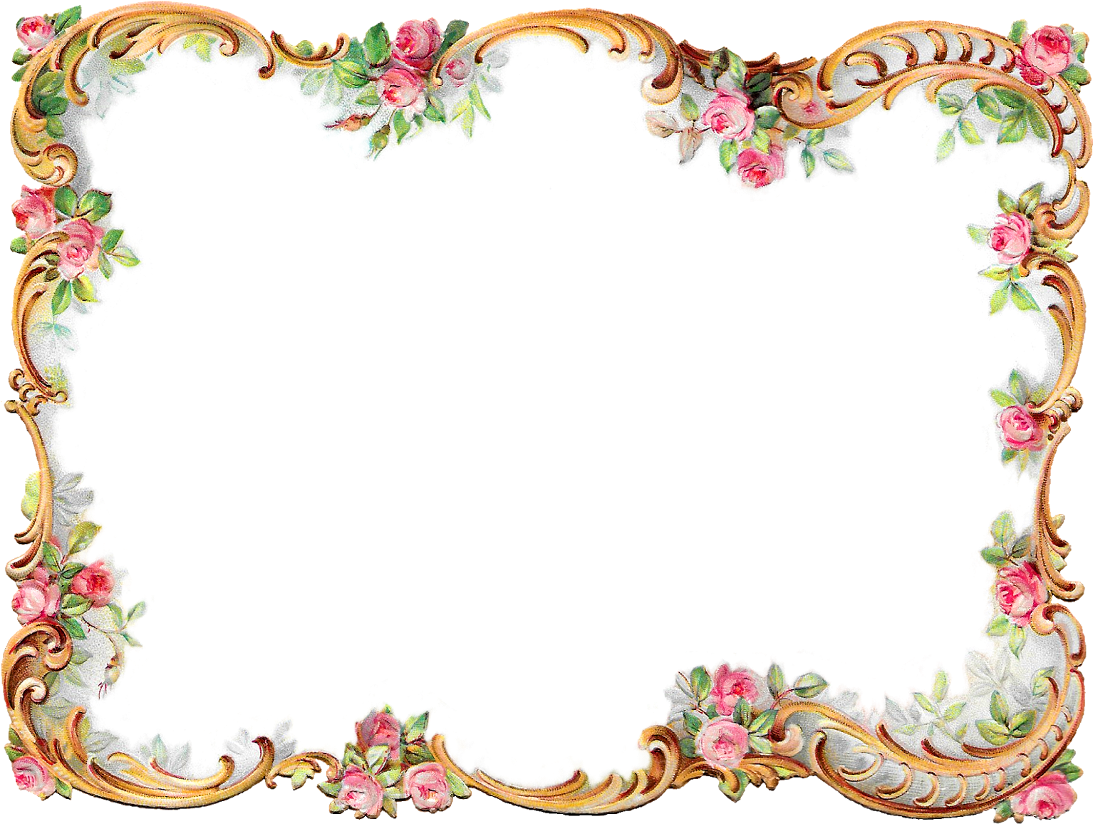 Antique Border PNG Image High Quality PNG Image