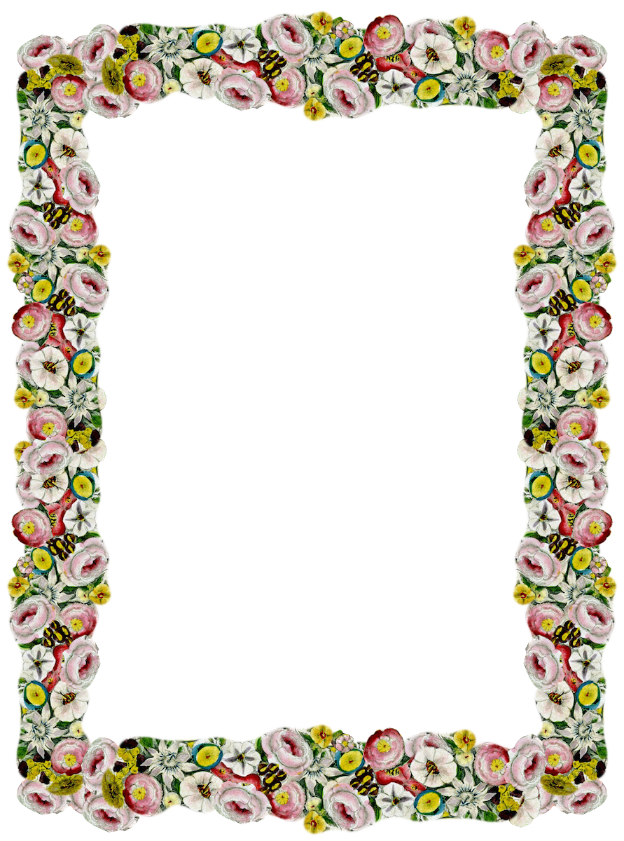 Antique Picture Border PNG Free Photo PNG Image