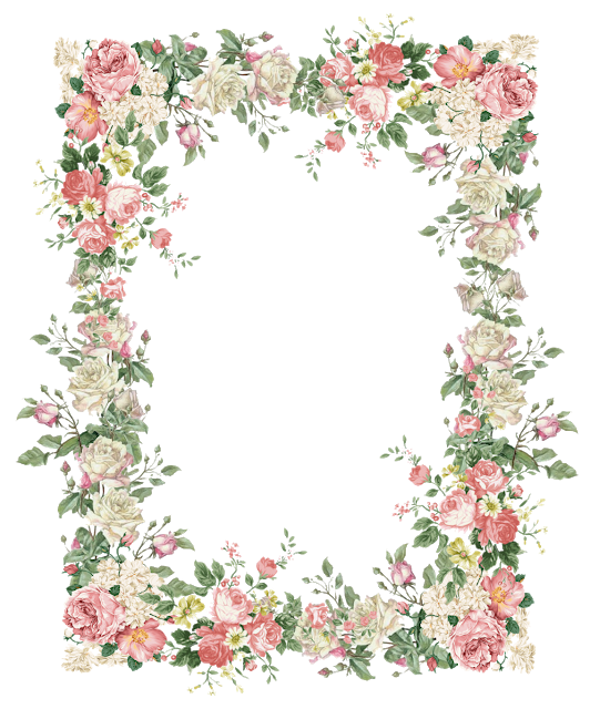Frame Flower Romantic Free Photo PNG Image
