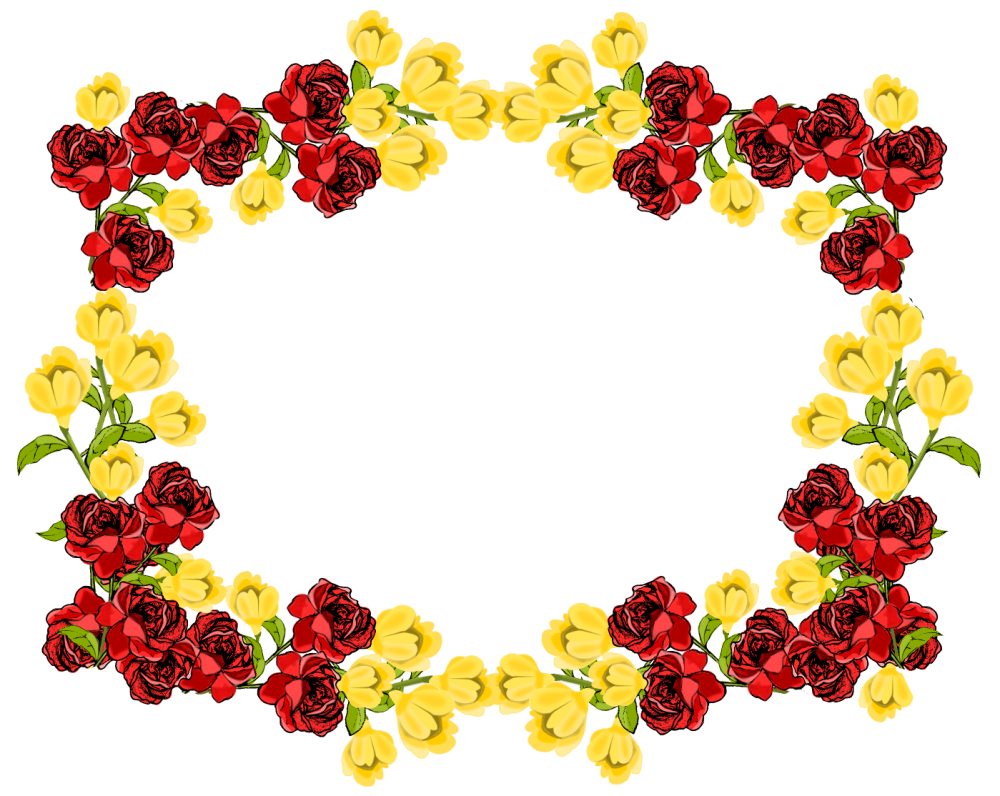 Frame Flower Romantic Download Free Image PNG Image