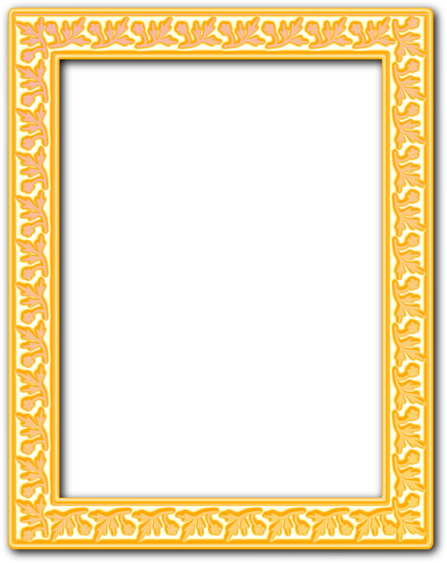 Golden Frame Free Download PNG HD PNG Image