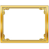 Download Frame Gold Rectangle PNG Download Free HQ PNG Image | FreePNGImg