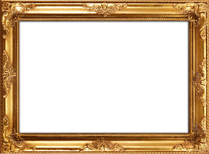 Golden Frame Rectangle PNG Free Photo PNG Image