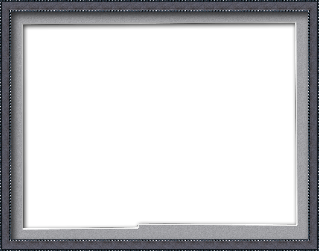 Gray Frame Rectangle Photos Free Photo PNG Image