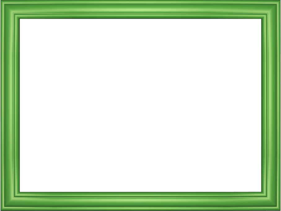 Frame Pic Green Rectangle PNG Free Photo PNG Image