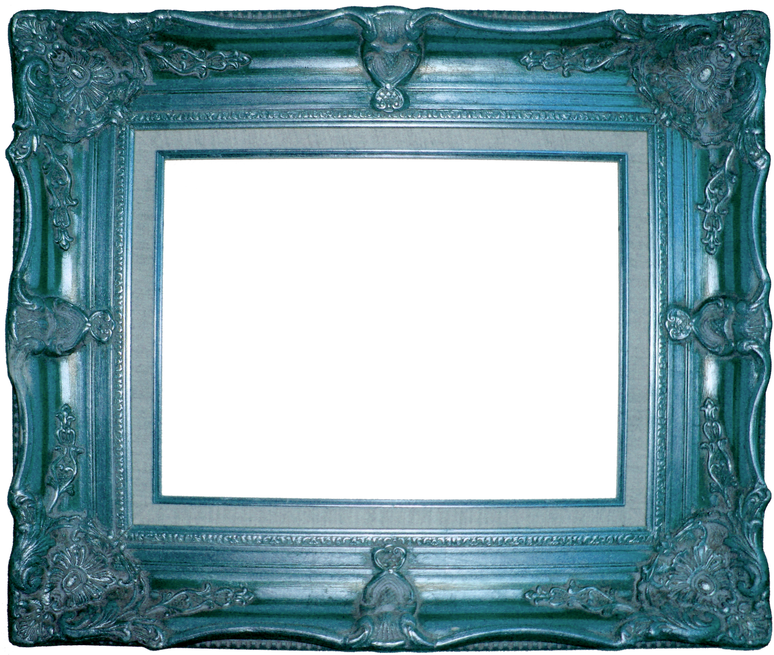 Frame Square Teal Free Transparent Image HQ PNG Image