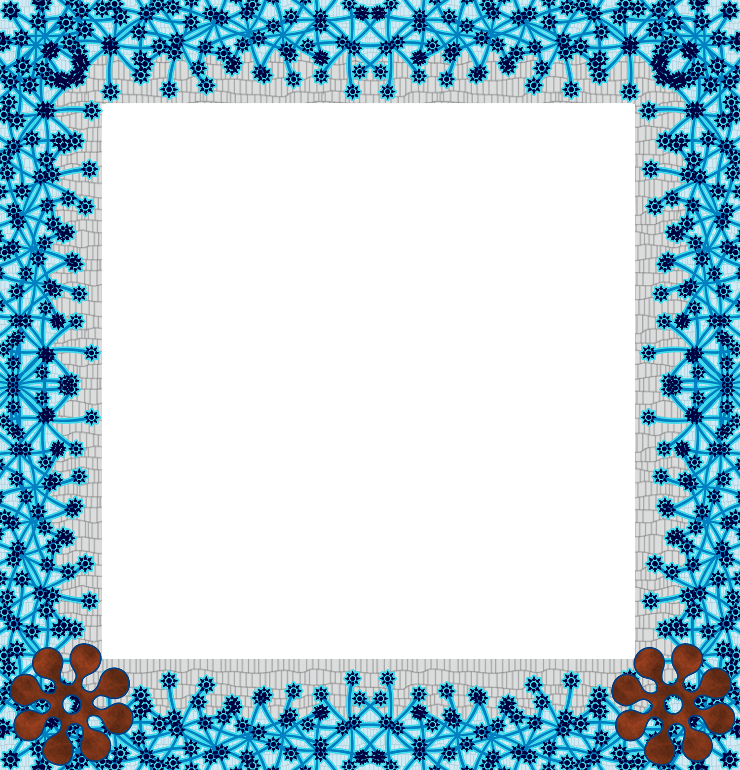 Photos Frame Square Teal Free Download PNG HD PNG Image