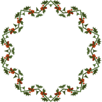 Frame Vector Circle Garland PNG Download Free