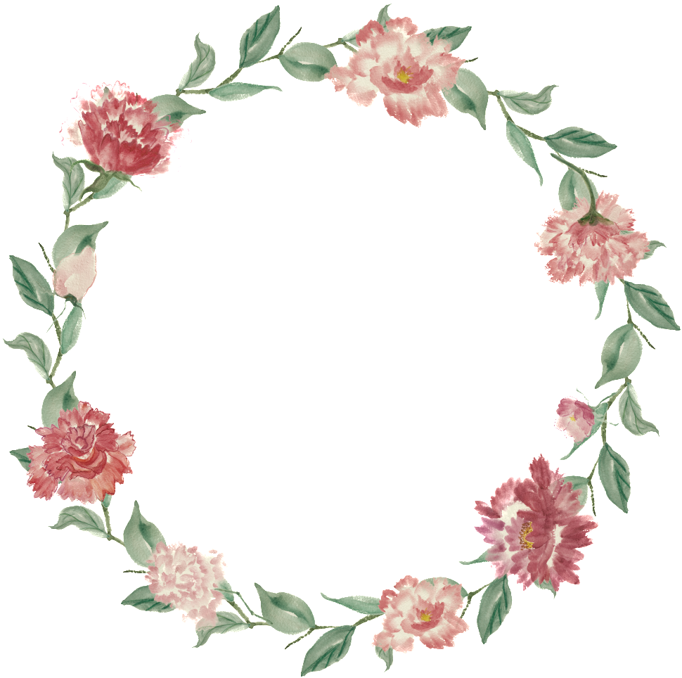 Floral Round Garland Free Download PNG HQ PNG Image