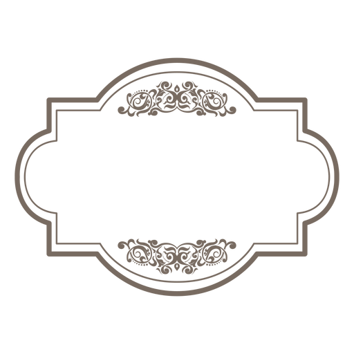 Floral Frame Clipart Transparent PNG Image