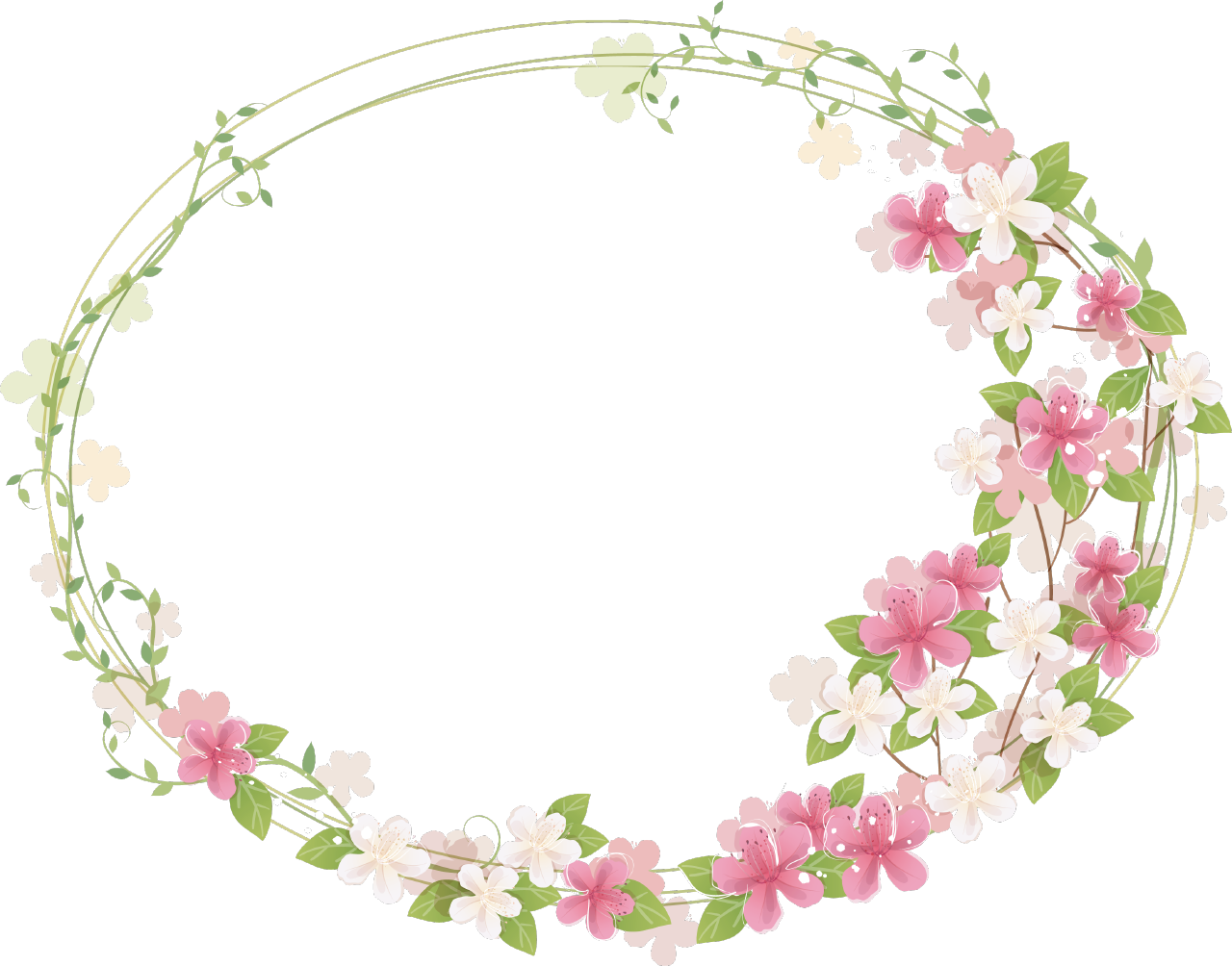 Download Floral Frame Photos HQ PNG Image | FreePNGImg