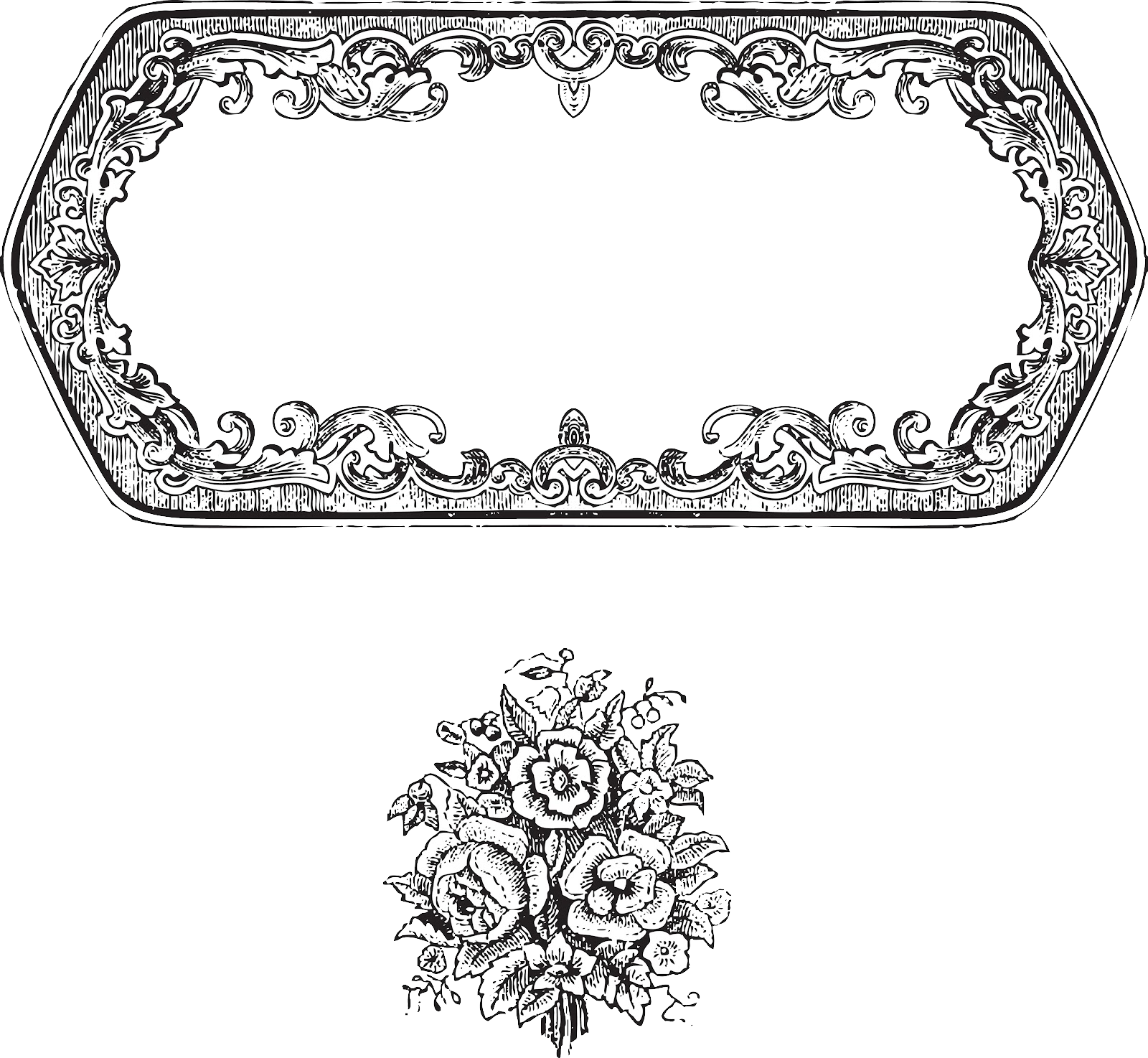 Vintage Border Frame Hd PNG Image