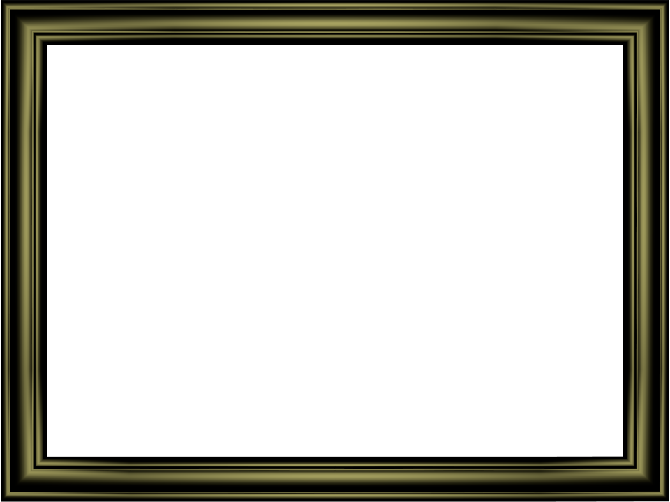 Black Border Frame Transparent Image Transparent PNG Image