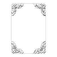 Download Decorative Border Free PNG photo images and clipart | FreePNGImg