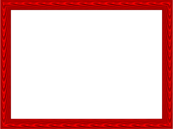 Red Border Frame Photos PNG Image