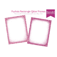 Fuchsia Border Frame Transparent Image PNG