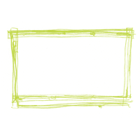 Green Border Frame Transparent