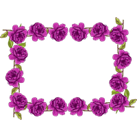 Purple Border Frame Transparent Picture PNG
