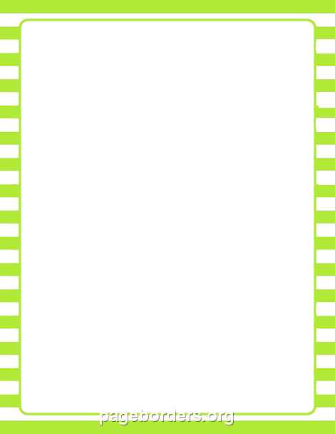 Lime Border Frame Photo PNG Image