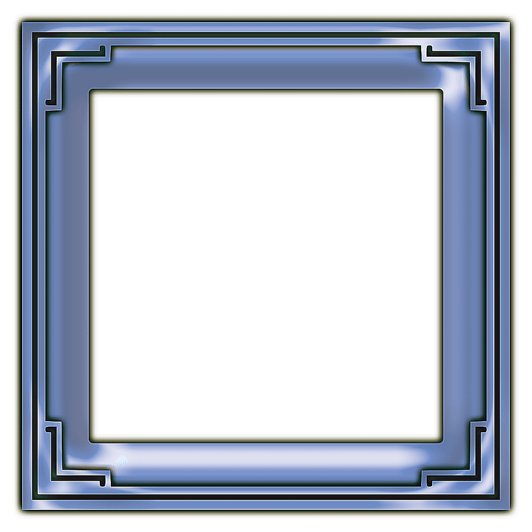 Square Frame Transparent Background PNG Image
