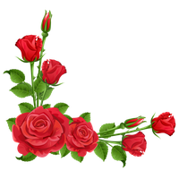 Download Picture Flower Frame Pic Application Editor Red HQ PNG Image