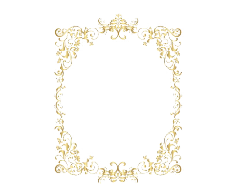 Decorative Frame Retro Gold Free Download PNG HD PNG Image