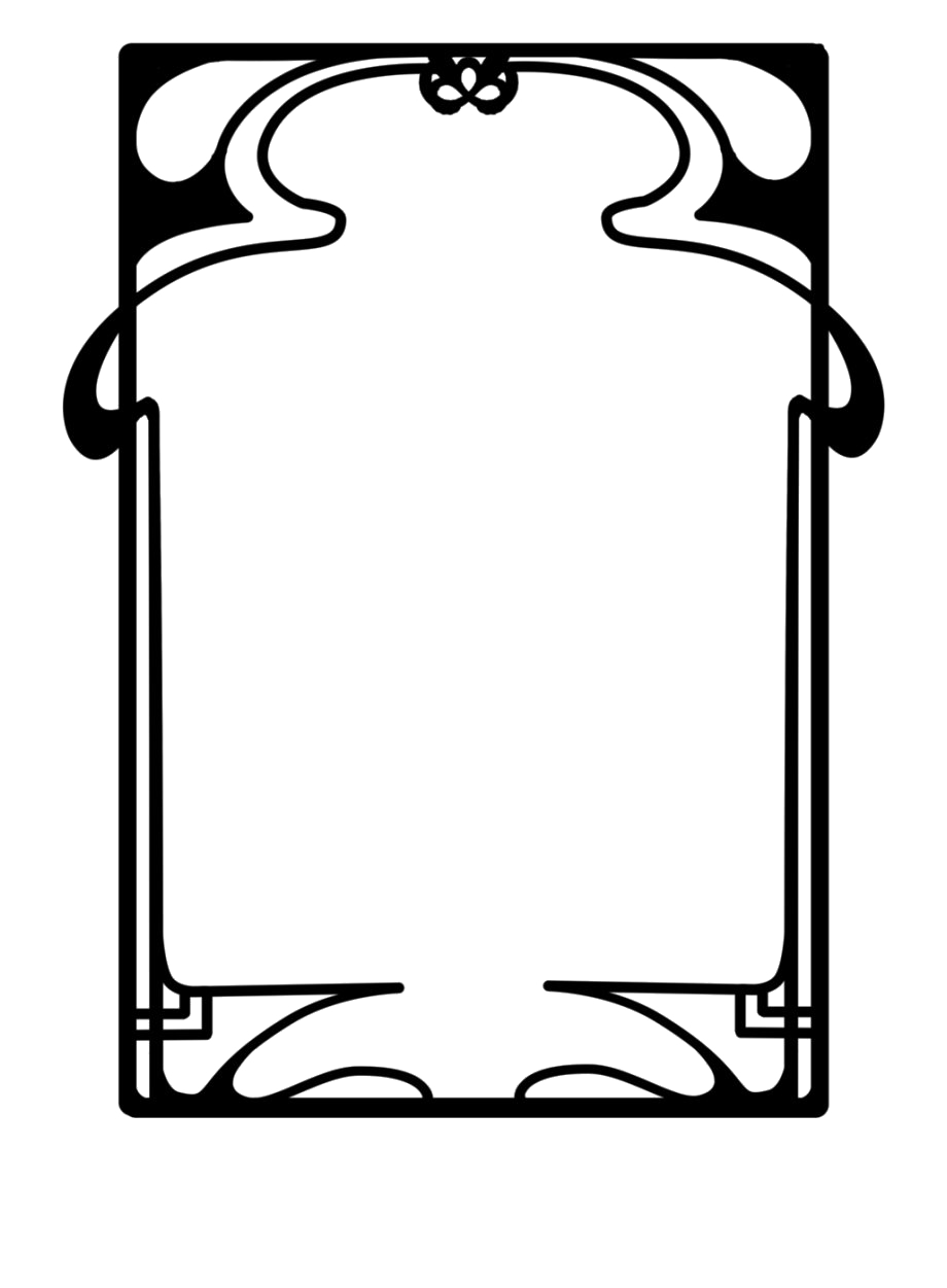 Art Border HQ Image Free Transparent PNG Image