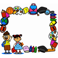 School Border HQ Image Free PNG PNG Image