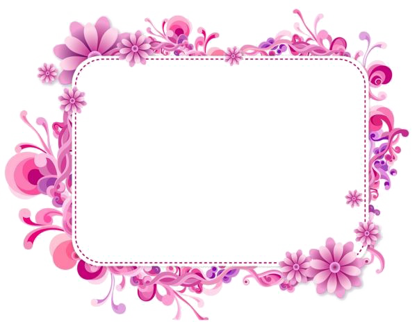 Girly Border Photos PNG Image High Quality Transparent PNG Image