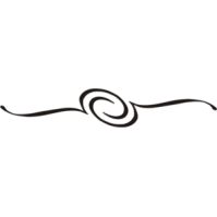 Decorative Line Black Png File PNG Image