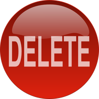 Delete Button Transparent Background Transparent HQ PNG Download ...