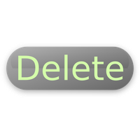 Delete Button Clipart Transparent PNG Image